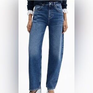Mango High waist balloon jeans